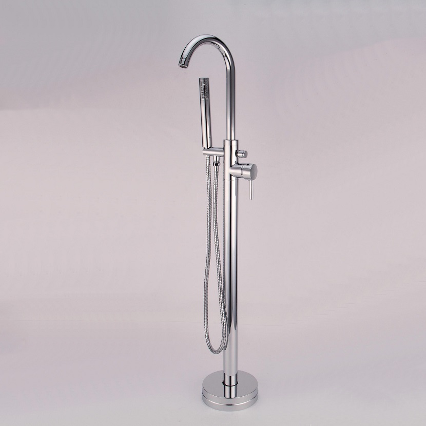 Freistehende Badewanne FLORENZ Acrylwanne 170x80 Wanne Wasserhahn